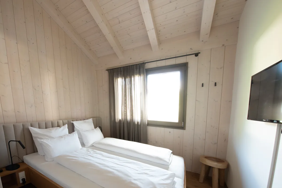 Vorher: dasselbe Schlafzimmer